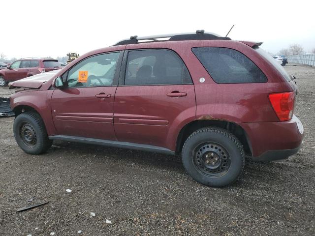 2CKDL33F696244713 - 2009 PONTIAC TORRENT BURGUNDY photo 2