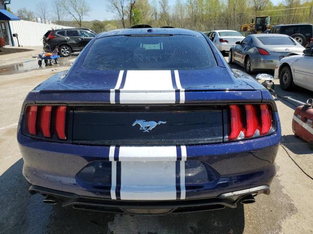 1FA6P8TH6J5107859 - 2018 FORD MUSTANG BLUE photo 6