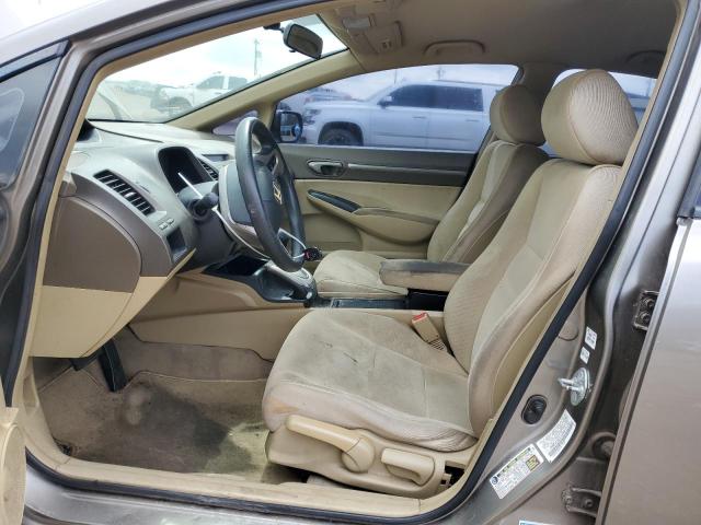 JHMFA36218S010195 - 2008 HONDA CIVIC HYBRID TAN photo 7