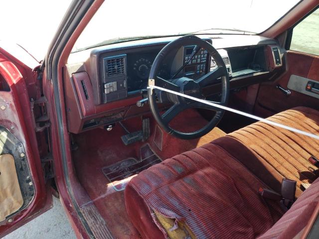 1GCDC14Z4LZ195804 - 1990 CHEVROLET 1500 C1500 RED photo 8