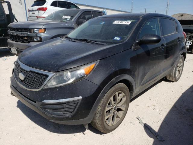 KNDPB3AC7E7557165 - 2014 KIA SPORTAGE BASE BLACK photo 1