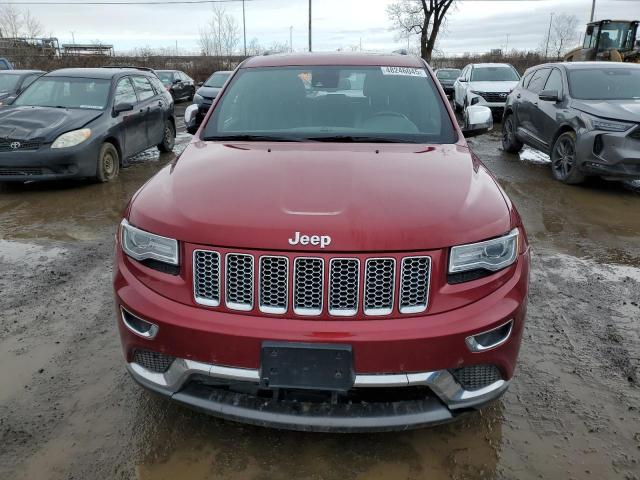 1C4RJFJM6EC309874 - 2014 JEEP GRAND CHER SUMMIT RED photo 5