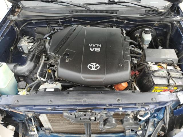 5TETU62N87Z367235 - 2007 TOYOTA TACOMA PRERUNNER ACCESS CAB BLUE photo 11