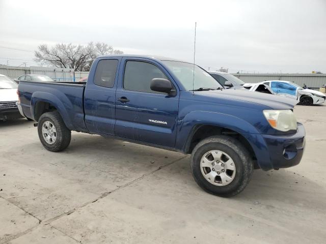 5TETU62N87Z367235 - 2007 TOYOTA TACOMA PRERUNNER ACCESS CAB BLUE photo 4