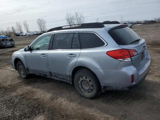 4S4BRGGC1D3235725 - 2013 SUBARU OUTBACK 2.5I PREMIUM GRAY photo 2