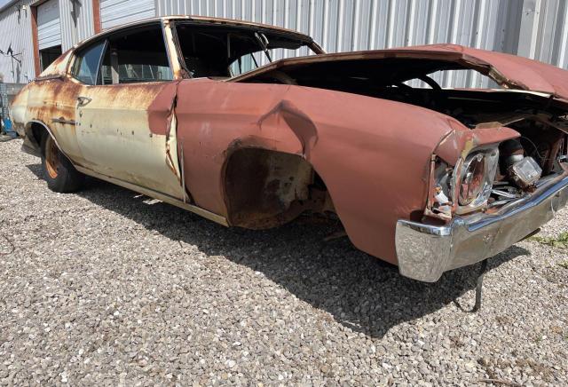 1D37F2K524821 - 1972 CHEVROLET CHEVELLE 棕色 照片 1