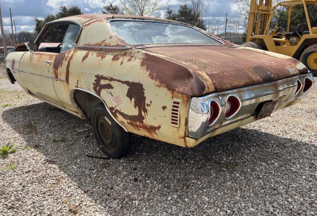 1D37F2K524821 - 1972 CHEVROLET CHEVELLE TAN photo 3