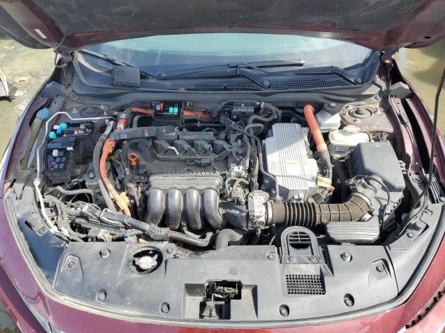 19XZE4F54KE029028 - 2019 HONDA INSIGHT EX BURGUNDY photo 11