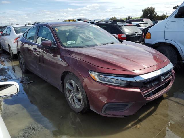 19XZE4F54KE029028 - 2019 HONDA INSIGHT EX BURGUNDY photo 4