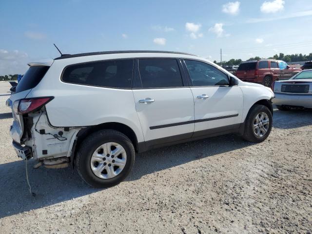 1GNKRFKDXHJ106311 - 2017 CHEVROLET TRAVERSE LS WHITE photo 3