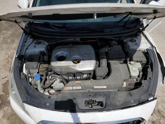 KMHE24L16GA032995 - 2016 HYUNDAI SONATA HYBRID WHITE photo 11