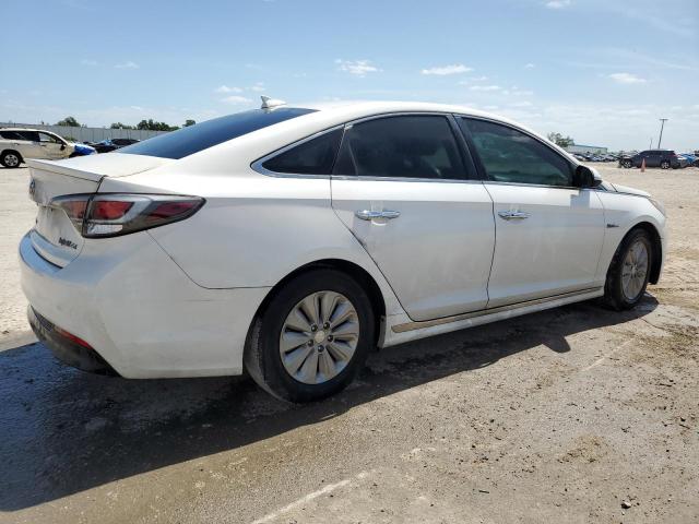 KMHE24L16GA032995 - 2016 HYUNDAI SONATA HYBRID WHITE photo 3