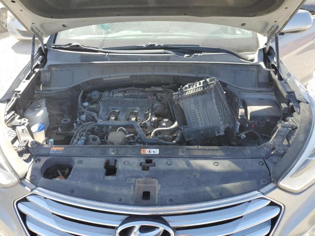 KM8SMDHF7GU137674 - 2016 HYUNDAI SANTA FE SE SILVER photo 11