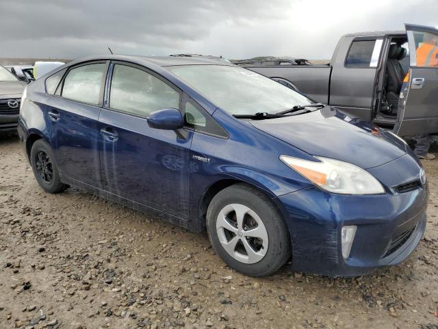 JTDKN3DU4D1720572 - 2013 TOYOTA PRIUS BLUE photo 4