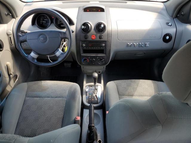 KL1TD62675B503128 - 2005 CHEVROLET AVEO BASE TURQUOISE photo 8