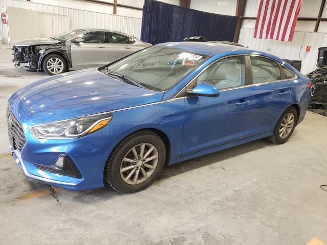 5NPE24AF8JH643081 - 2018 HYUNDAI SONATA SE BLUE photo 1