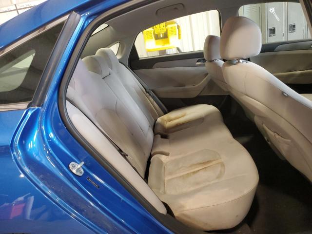 5NPE24AF8JH643081 - 2018 HYUNDAI SONATA SE BLUE photo 10