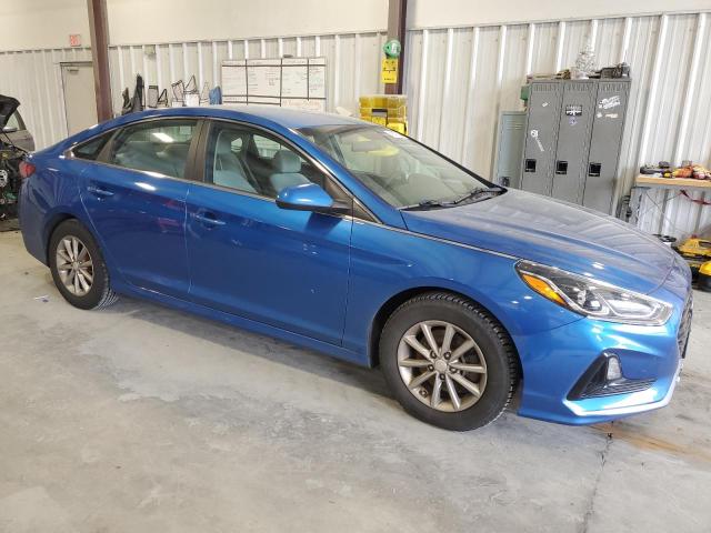 5NPE24AF8JH643081 - 2018 HYUNDAI SONATA SE BLUE photo 4