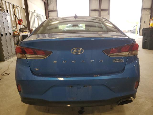 5NPE24AF8JH643081 - 2018 HYUNDAI SONATA SE BLUE photo 6