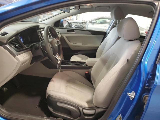 5NPE24AF8JH643081 - 2018 HYUNDAI SONATA SE BLUE photo 7