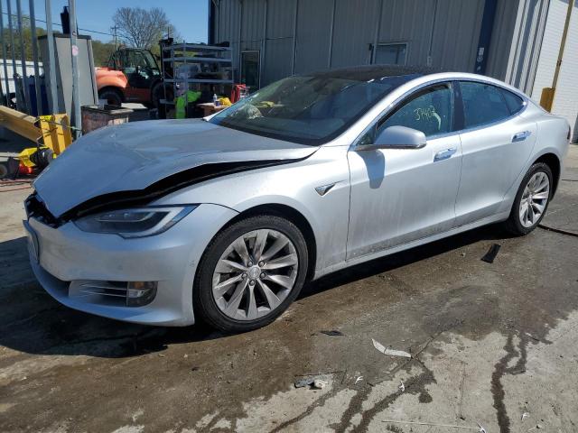 5YJSA1E27JF268293 - 2018 TESLA MODEL S Gümüş foto 1