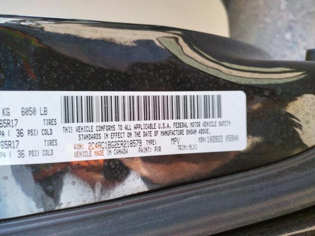 2C4RC1BG2ER218579 - 2014 CHRYSLER TOWN & COU TOURING 黑色 照片 12