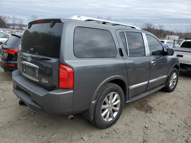 5N3AA08C38N905527 - 2008 INFINITI QX56 GRAY photo 3