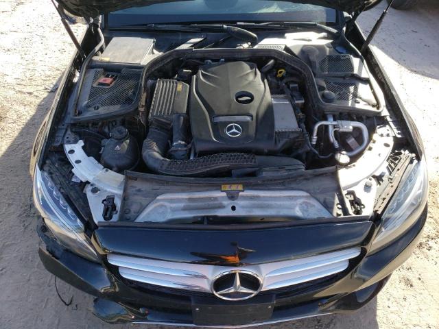 55SWF4KBXFU096310 - 2015 MERCEDES-BENZ C 300 4MATIC BLACK photo 11