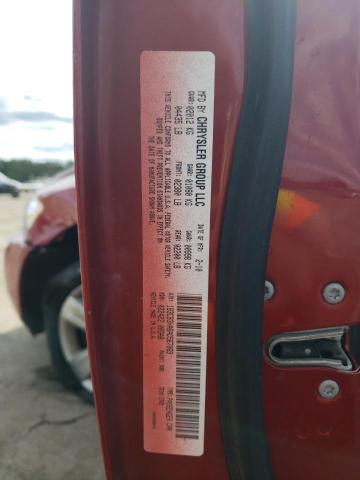 1B3CB3HA6AD567069 - 2010 DODGE CALIBER MAINSTREET RED photo 13