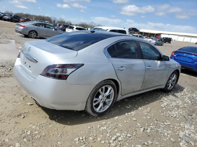 1N4AA5AP3CC814484 - 2012 NISSAN MAXIMA S SILVER photo 3