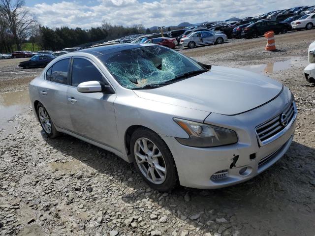 1N4AA5AP3CC814484 - 2012 NISSAN MAXIMA S SILVER photo 4