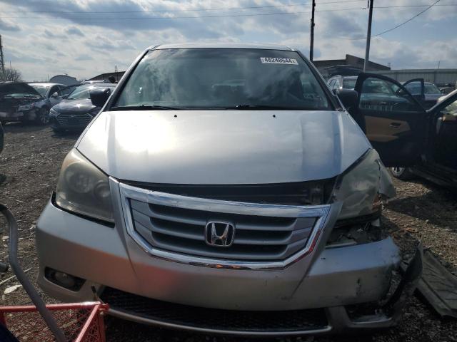 5FNRL3H28AB100212 - 2010 HONDA ODYSSEY LX SILVER photo 5