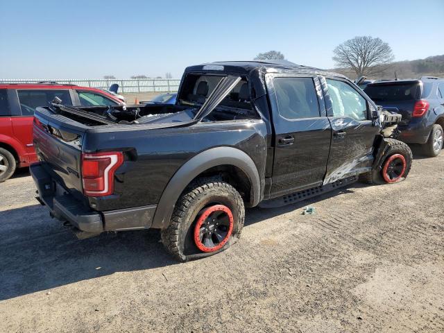 1FTFW1RG2JFC40972 - 2018 FORD F150 RAPTOR BLACK photo 3