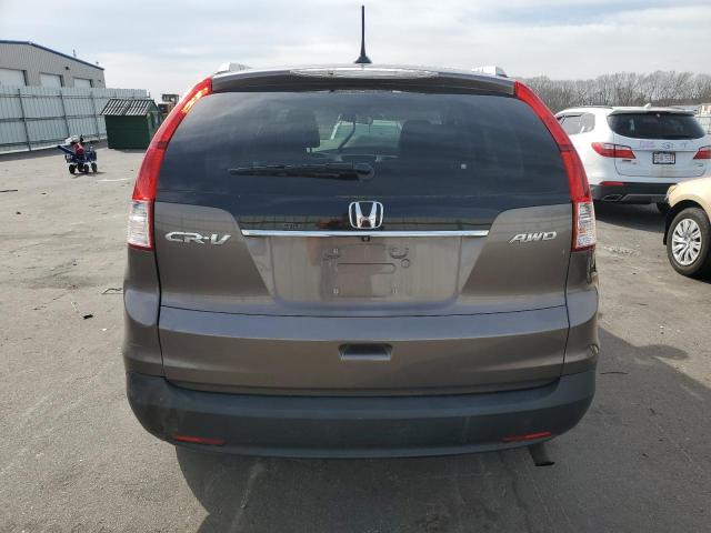 2HKRM4H71EH641799 - 2014 HONDA CR-V EXL CHARCOAL photo 6