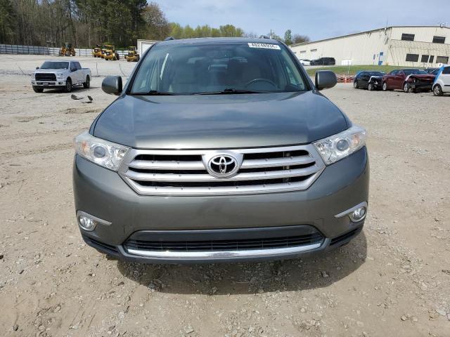 5TDYK3EH8BS037570 - 2011 TOYOTA HIGHLANDER LIMITED GRAY photo 5