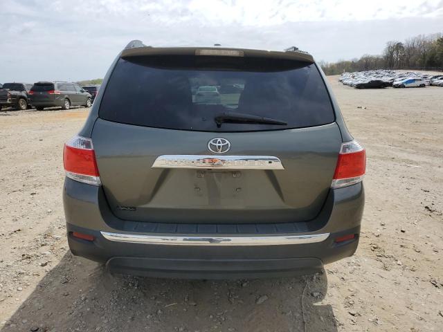 5TDYK3EH8BS037570 - 2011 TOYOTA HIGHLANDER LIMITED GRAY photo 6