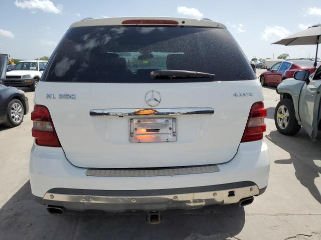 4JGBB86E27A294893 - 2007 MERCEDES-BENZ ML 350 WHITE photo 6