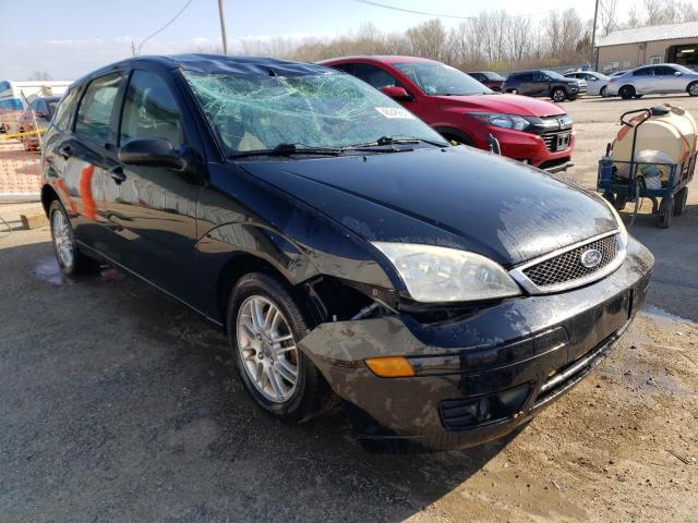 1FAFP37N17W348220 - 2007 FORD FOCUS ZX5 BLACK photo 4