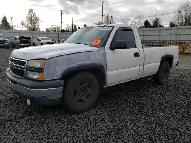 3GCEC14XX6G184667 - 2006 CHEVROLET SILVERADO C1500 WHITE photo 1