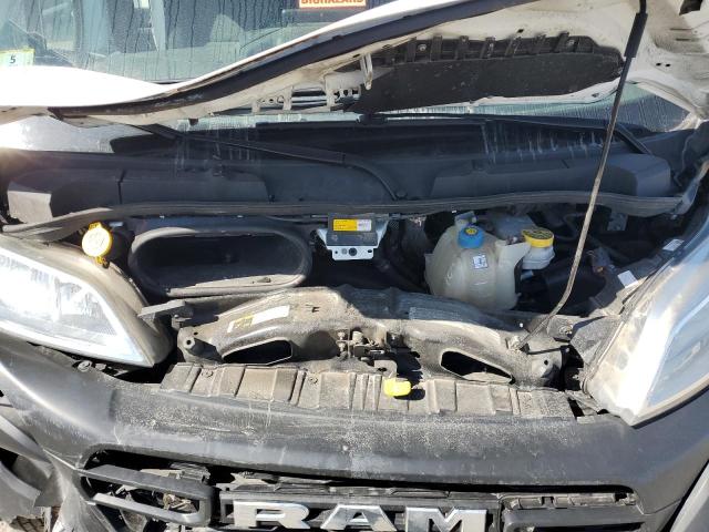 3C6LRVDG7PE554071 - 2023 RAM PROMASTER 2500 HIGH WHITE photo 12