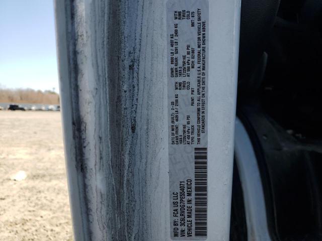 3C6LRVDG7PE554071 - 2023 RAM PROMASTER 2500 HIGH WHITE photo 13