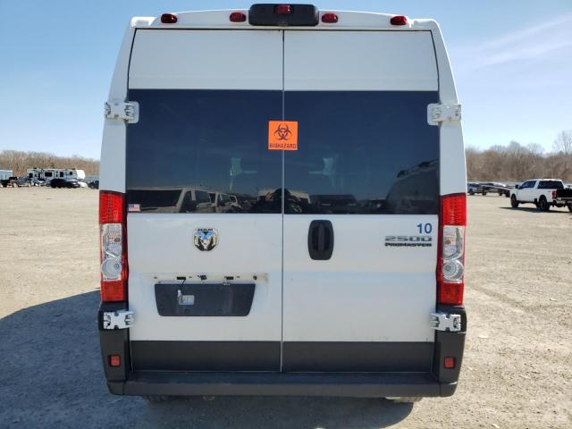 3C6LRVDG7PE554071 - 2023 RAM PROMASTER 2500 HIGH WHITE photo 6