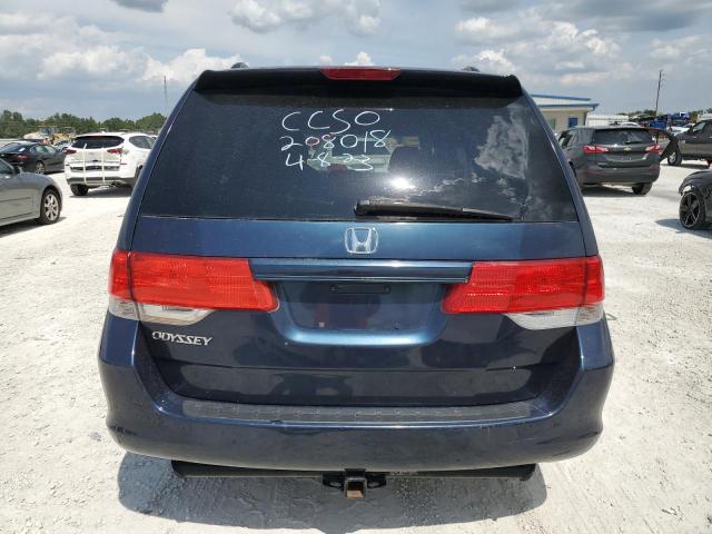 5FNRL3H48AB112443 - 2010 HONDA ODYSSEY EX BLUE photo 6