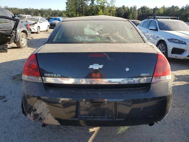 2G1WS553X81263612 - 2008 CHEVROLET IMPALA POLICE BLACK photo 6