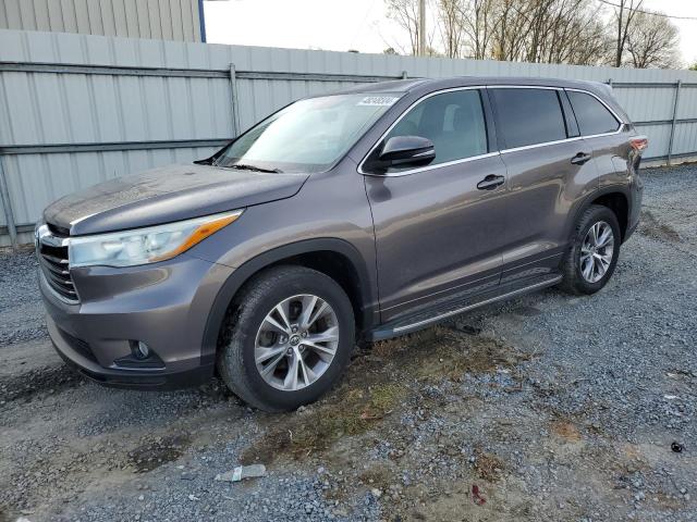 2016 TOYOTA HIGHLANDER LE, 