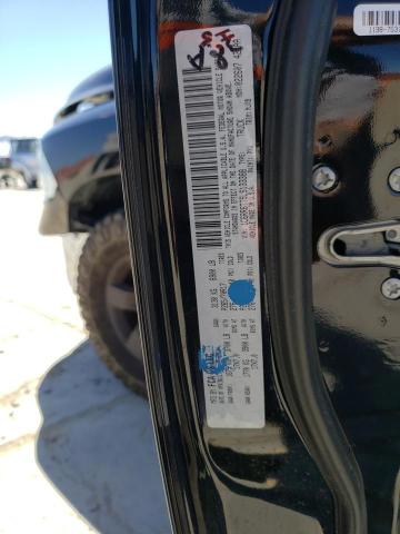 1C6RR6TT5LS133388 - 2020 RAM 1500 CLASS SLT შავი ფოტო 12