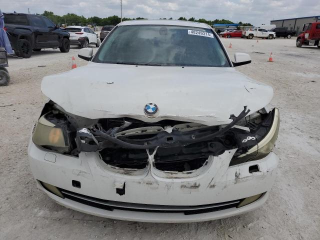 WBANU5C5XAC460410 - 2010 BMW 528 I WHITE photo 5