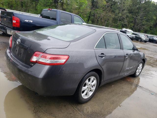 4T4BF3EKXBR168597 - 2011 TOYOTA CAMRY BASE GRAY photo 3