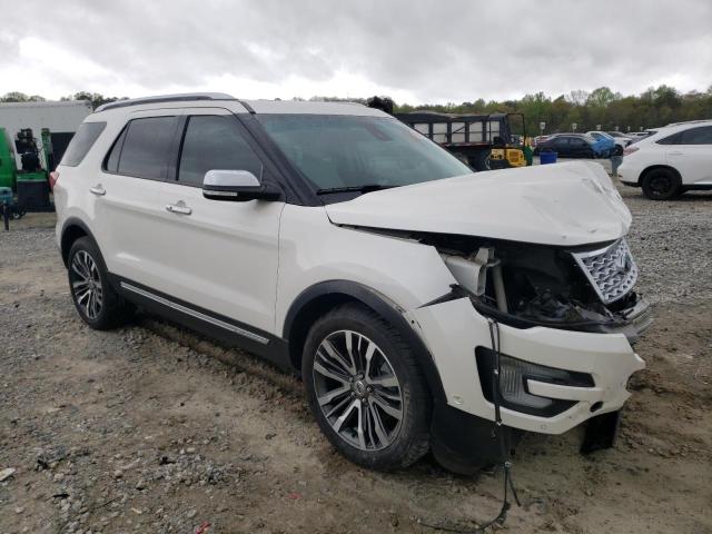 1FM5K8HTXGGD33705 - 2016 FORD EXPLORER PLATINUM WHITE photo 4