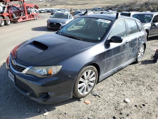 JF1GH75698H801588 - 2008 SUBARU IMPREZA WRX PREMIUM GRAY photo 1